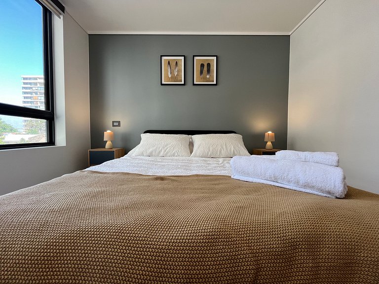 Apartamento a minutos do metrô Irarrázaval, Ñuñoa.