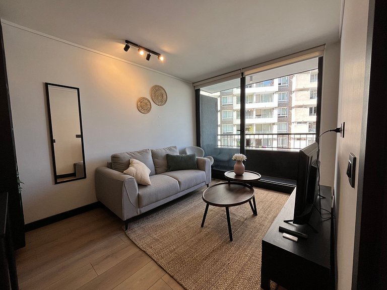 Apartment minutes from Irarrázaval Metro, Ñuñoa.