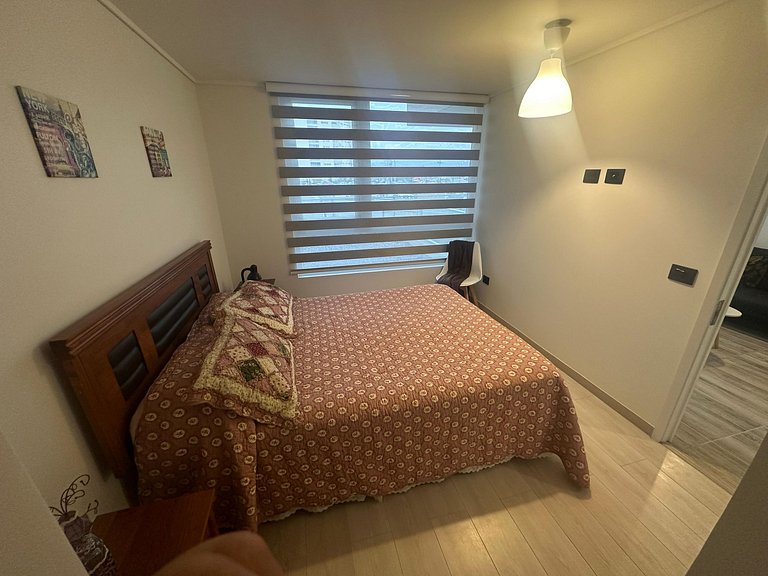 Apartment with incredible artificial lagoon, La Serena.