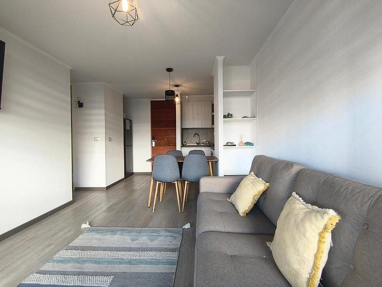Apartment minutes from Faro Monumental, La Serena.