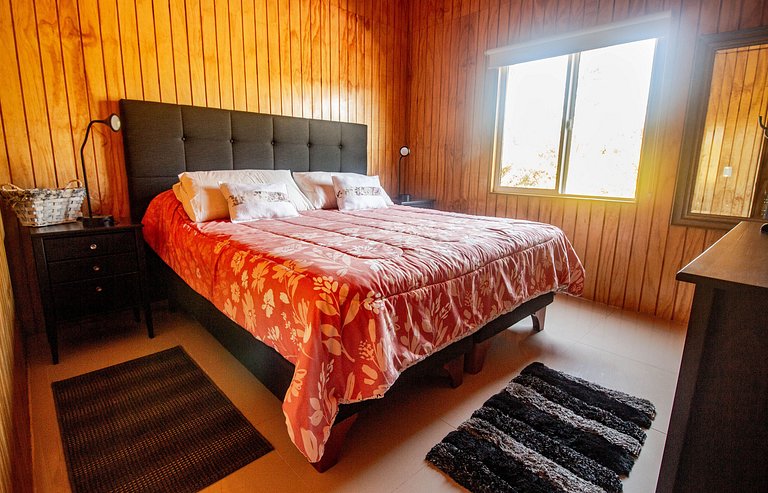 Cabana em complexo privado, a passos do mar, Curanipe.