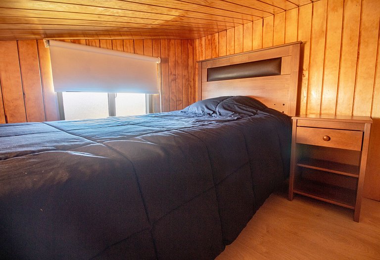 Cabin in a private complex, steps from the sea, Curanipe.