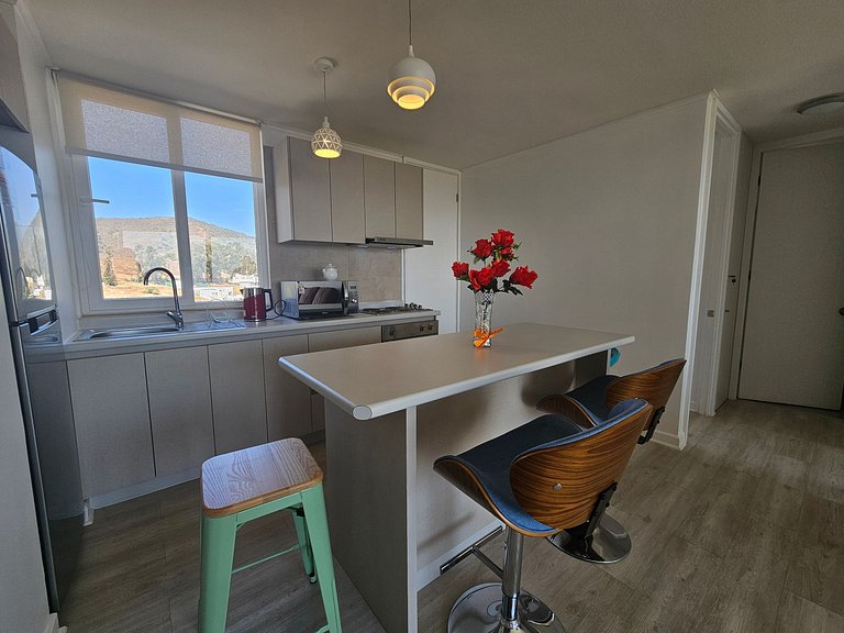 Incrível apartamento em Punta Puyai.