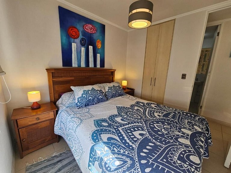 Family apartment meters from Enjoy Coquimbo.