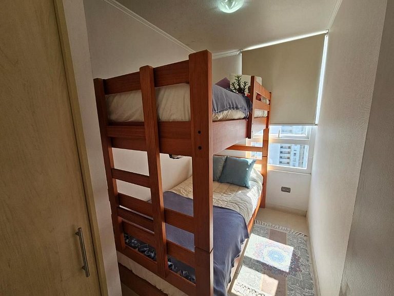 Apartamento familiar a metros do Enjoy Coquimbo.