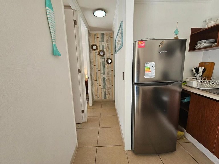 Apartamento familiar a metros do Enjoy Coquimbo.