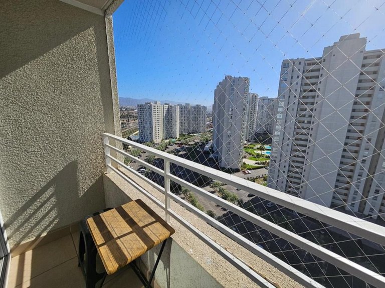 Family apartment meters from Enjoy Coquimbo.