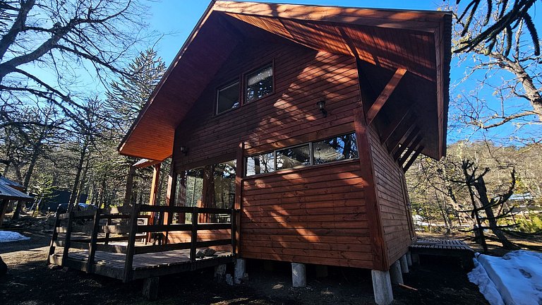 Increíble cabaña a minutos de Centro de SKI Corralco.