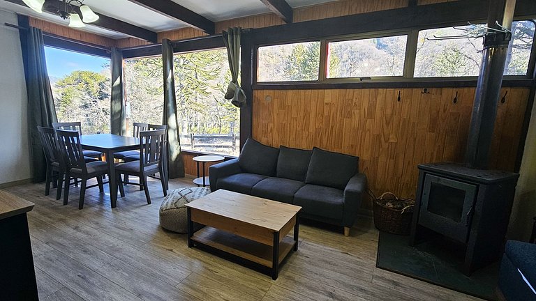 Incredible family cabin in Corralco.