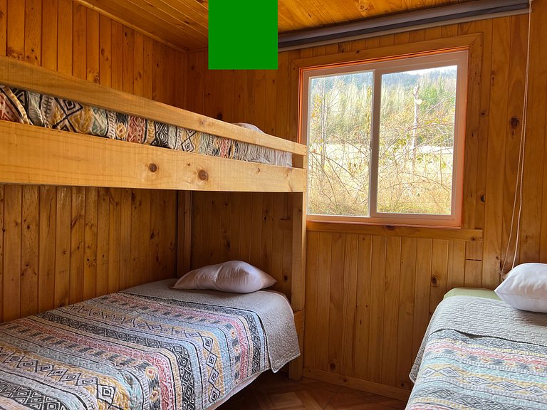 Family cabin in Licanray.