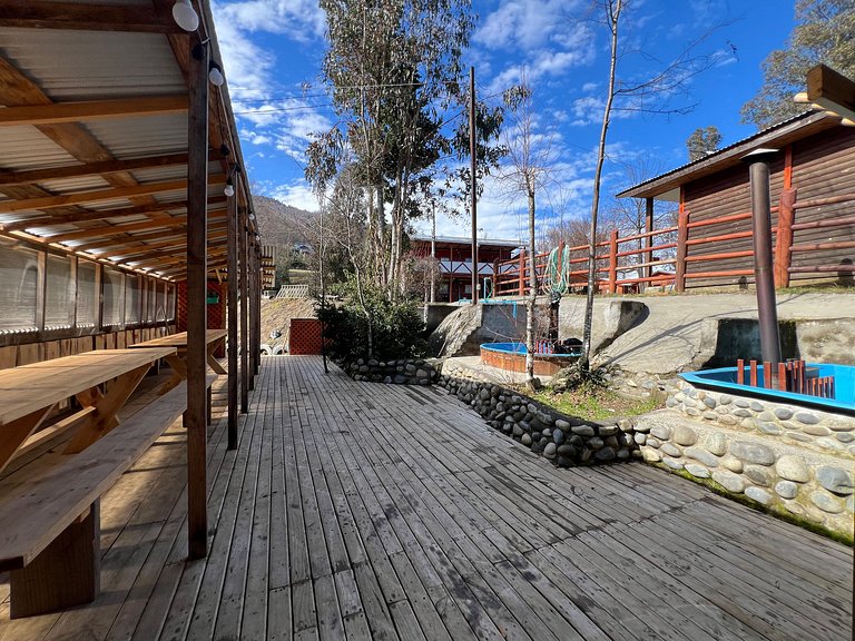 Family cabin in Licanray.