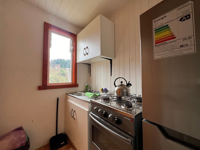 Family cabin in a gated complex, Licanray.