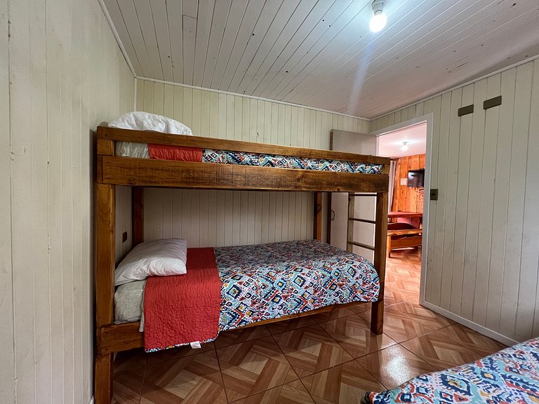 Family cabin in a gated complex, Licanray.