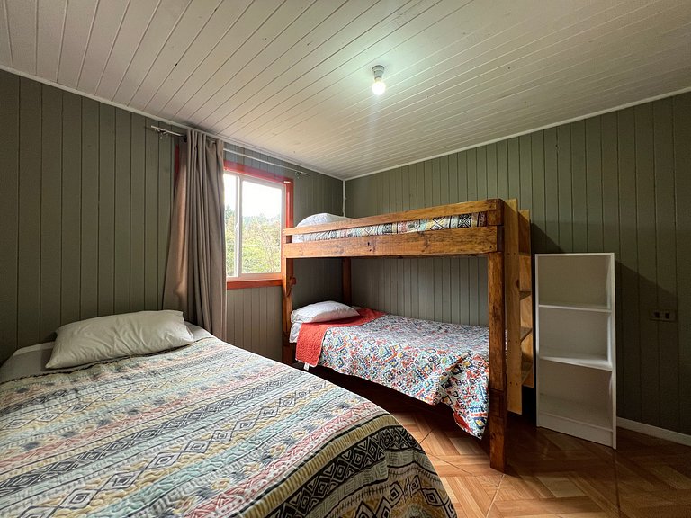 Family cabin in a gated complex, Licanray.
