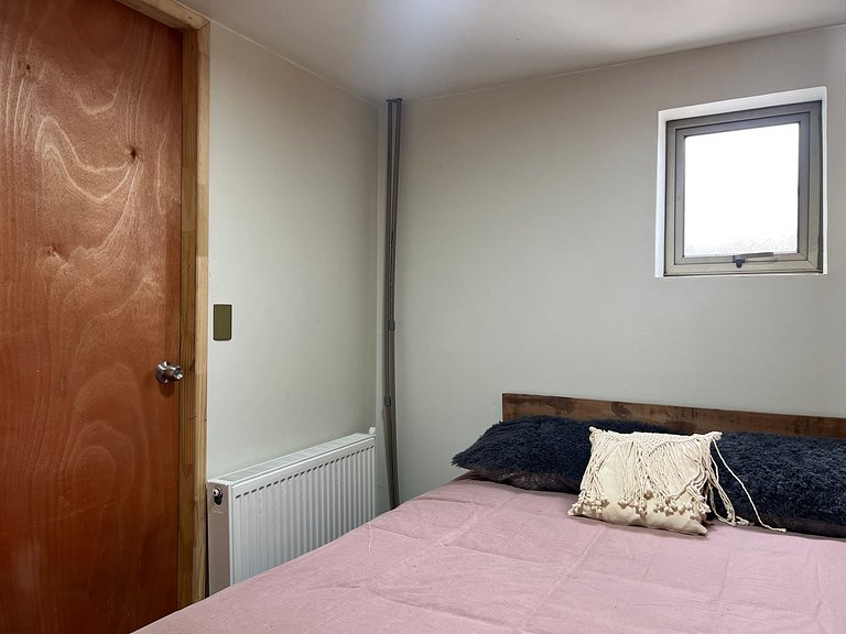 Quarto em um centro de montanha, Corralco.