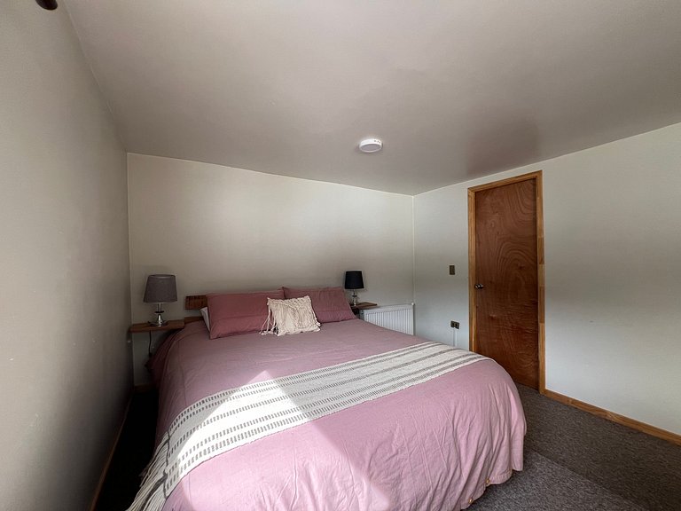Quarto no “Volkano”, aluguel de ski, Corralco.