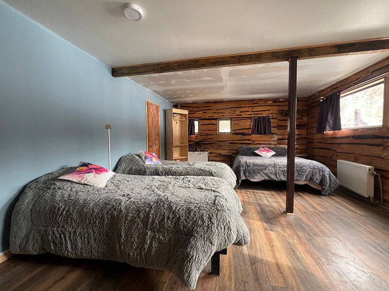 Habitación en "Volkano", a minutos de Malalcahuello.