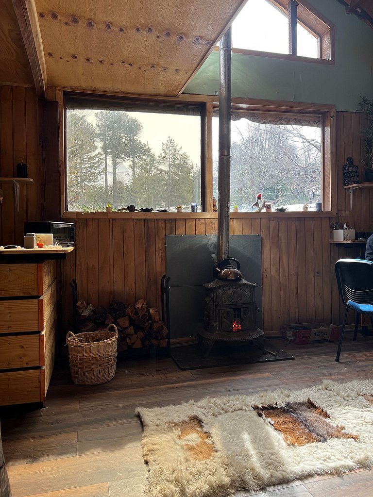 Habitación en "Volkano", Corralco.