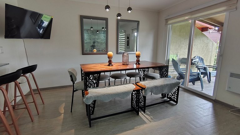 Incrível casa em complexo privado, Pucón.