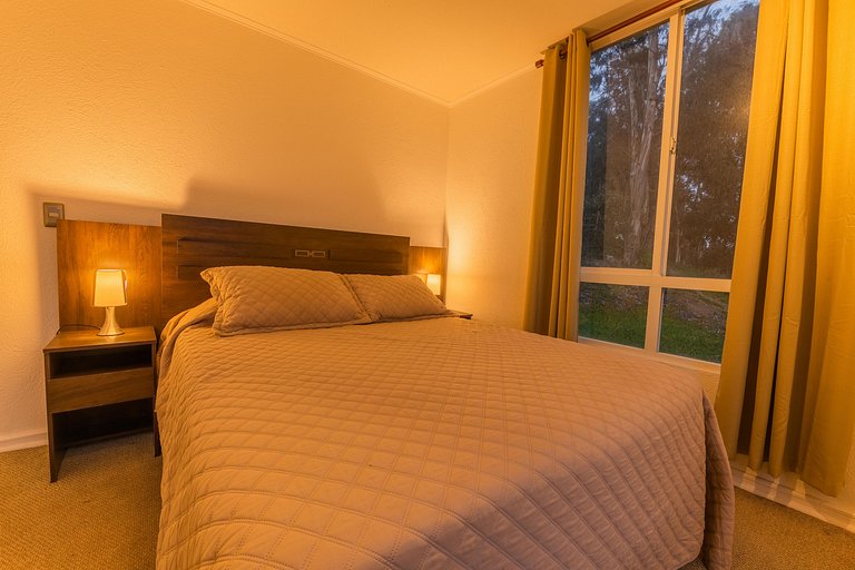 Apartamento acolhedor com vista para o mar, Horcón.