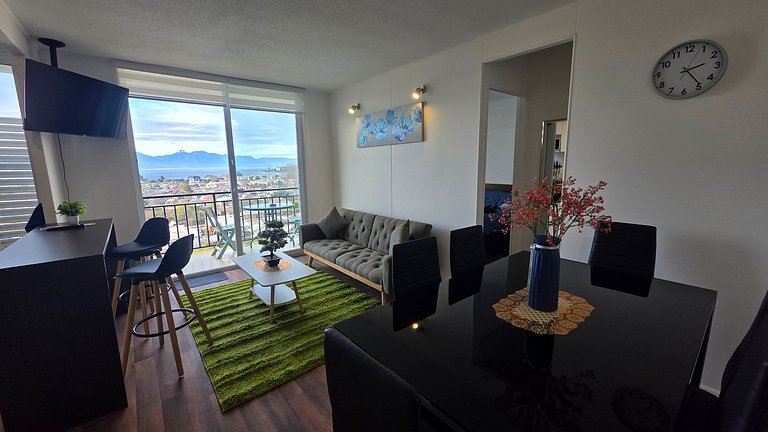 Departamento con vista al lago, Villarrica.