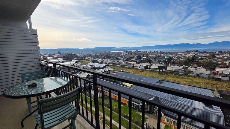 Apartamento com vista para o lago, Villarrica.