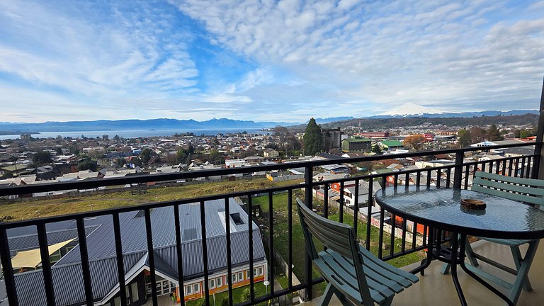 Departamento con vista al lago, Villarrica.