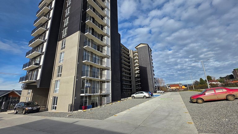 Apartamento com vista para o lago, Villarrica.