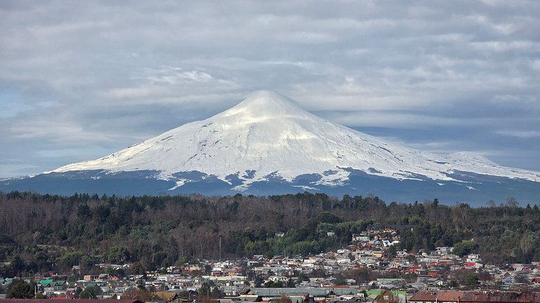 Apartamento com vista para o lago, Villarrica.