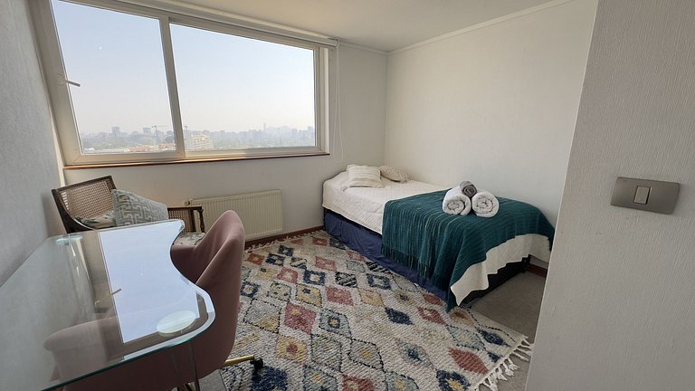 Apartamento a passos do Mall Alto Las Condes.