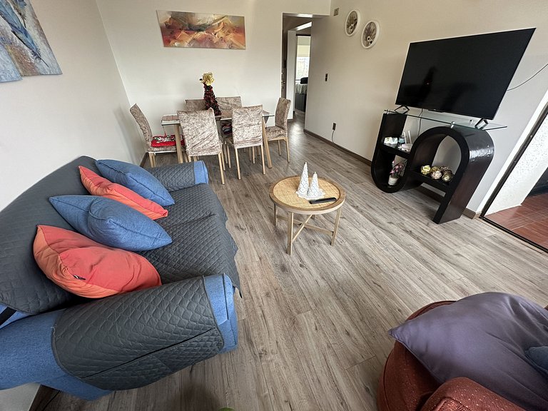 Apartamento a passos do Lago Villarrica.