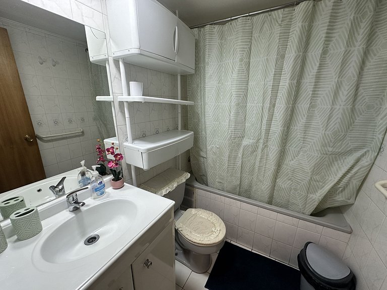 Apartamento a passos do Lago Villarrica.