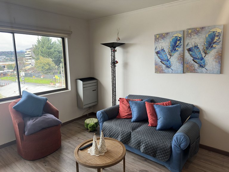 Departamento a pasos del Lago Villarrica.