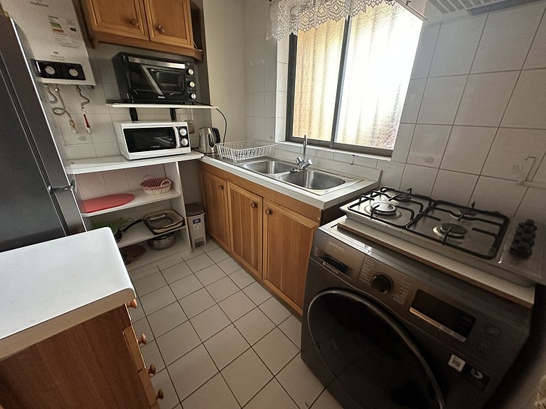 Apartment steps from Lake Villarrica.
