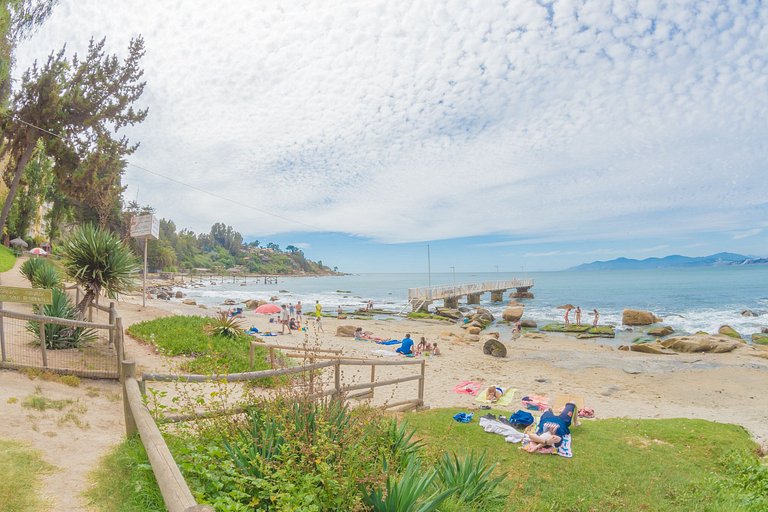 Apartamento a passos da praia, Horcón.