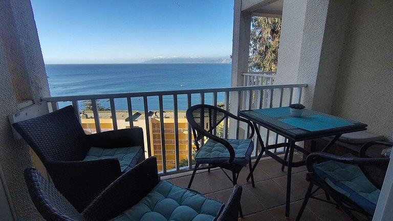 Apartment with ocean view, Horcón.