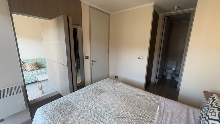 Apartamento com excelente conectividade, Irarrázaval.