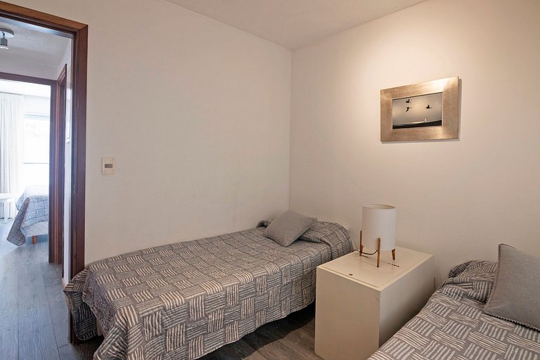 Apartamento familiar frente al mar, Punta del Este.