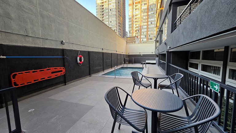 Apartamento em Santa Rosa, a passos do metrô.