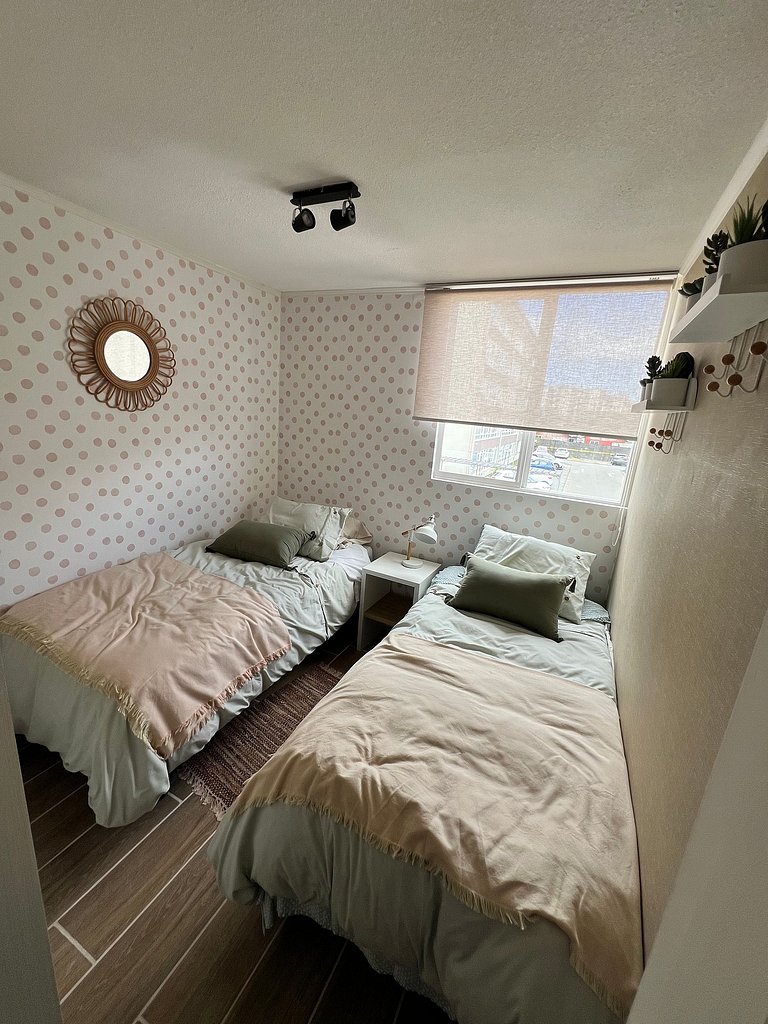 Apartamento familiar em frente ao Aeródromo de Puerto Montt.
