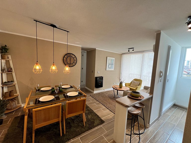 Apartamento familiar em frente ao Aeródromo de Puerto Montt.