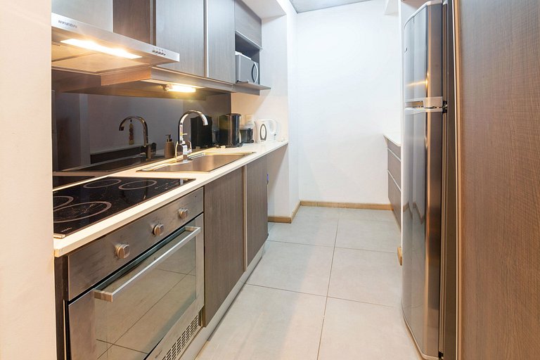 Apartment with spa amenities in Punta.