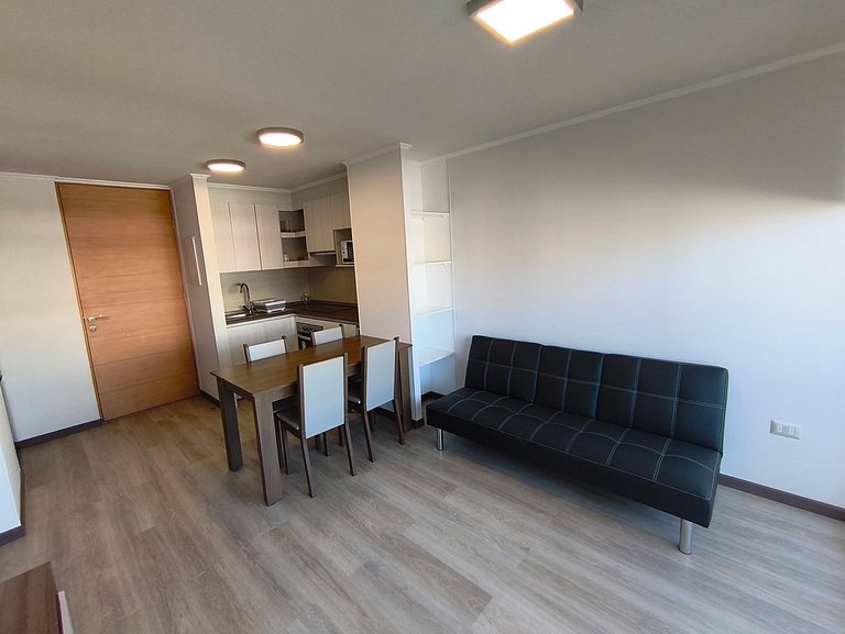 Family apartment minutes from Faro Monumental, La Serena.
