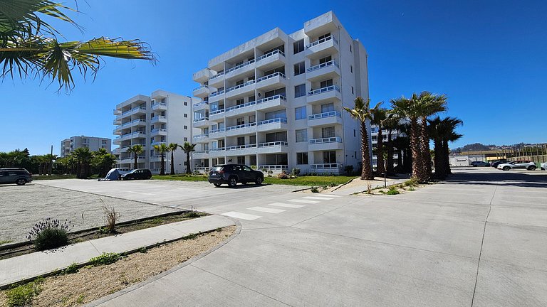 Apartamento familiar a minutos do Faro Monumental, La Serena