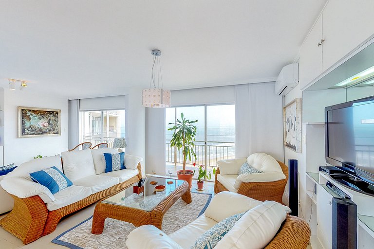 Apartamento familiar com vista para a Playa Brava, Punta.