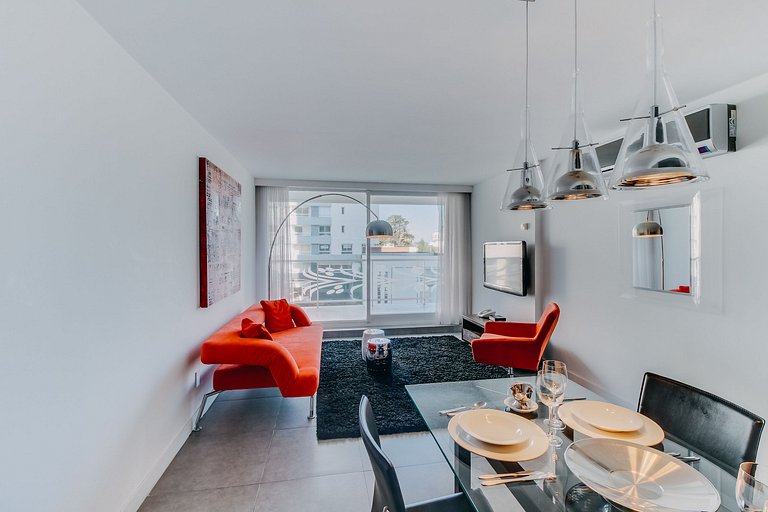 Apartamento con excelentes amenidades en Punta del Este.