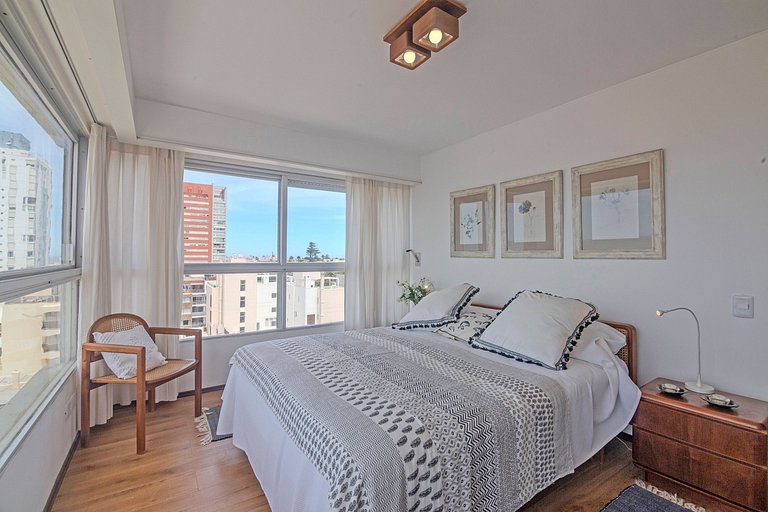 Apartamento com vista para o mar em Punta del Este.