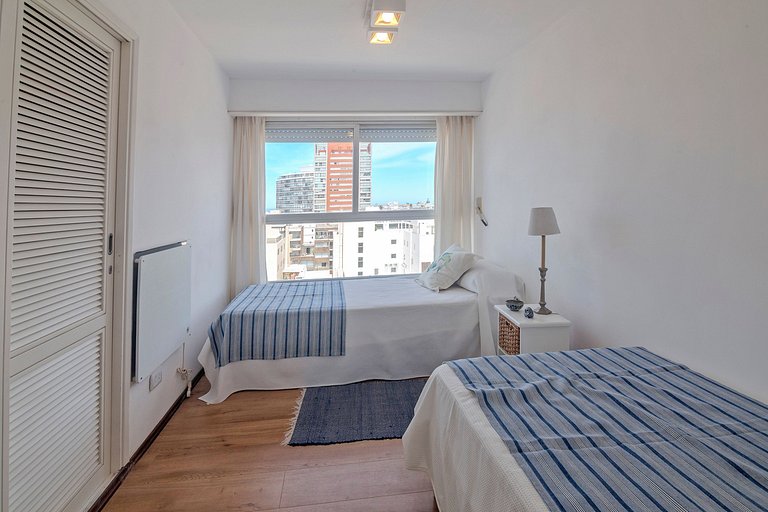 Apartamento com vista para o mar em Punta del Este.
