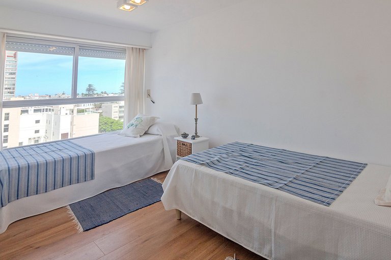 Apartamento com vista para o mar em Punta del Este.