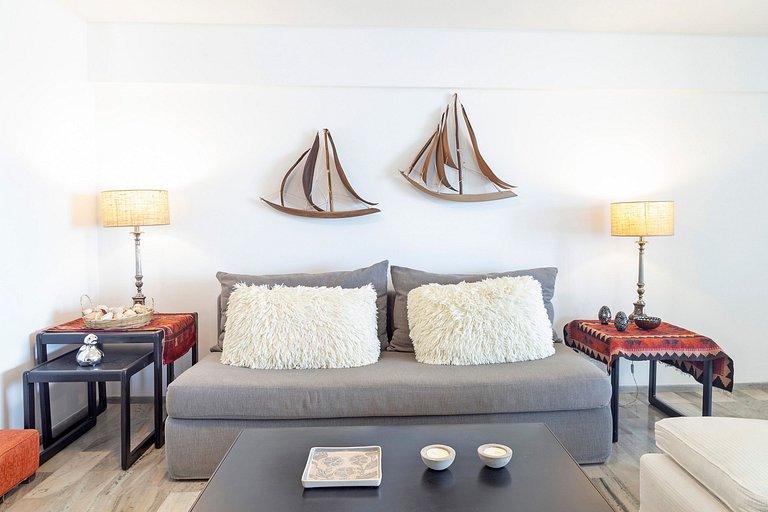 Apartment with sea view in Punta del Este.